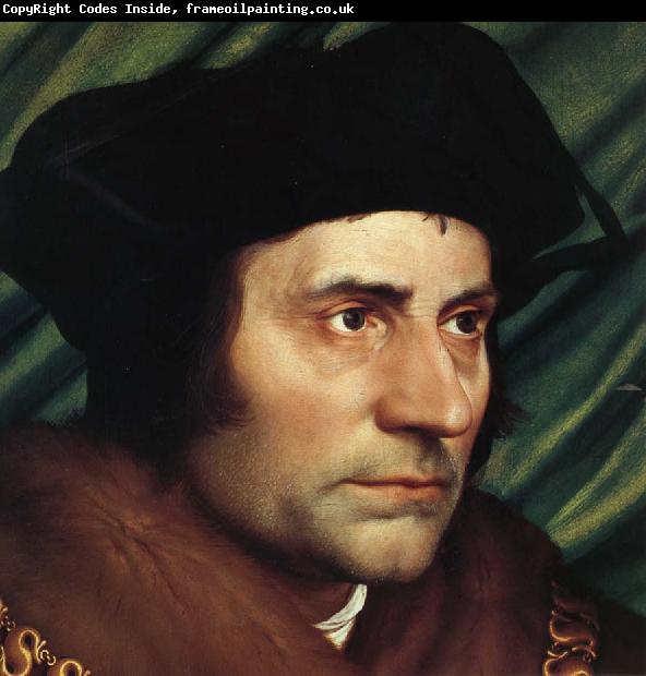Hans holbein the younger Details of Sir thomas more
